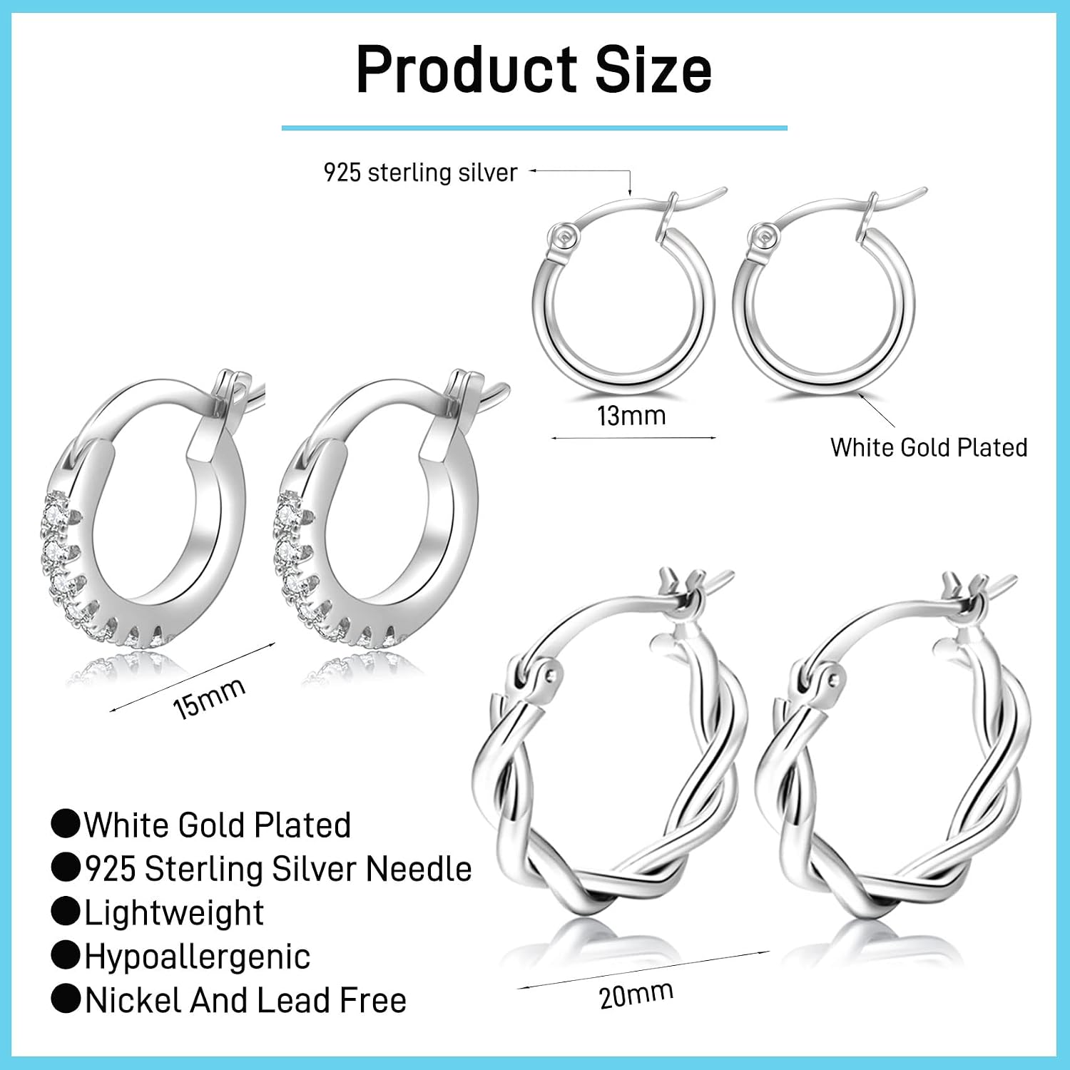 Small Hoop Earrings — third-party reference view 2