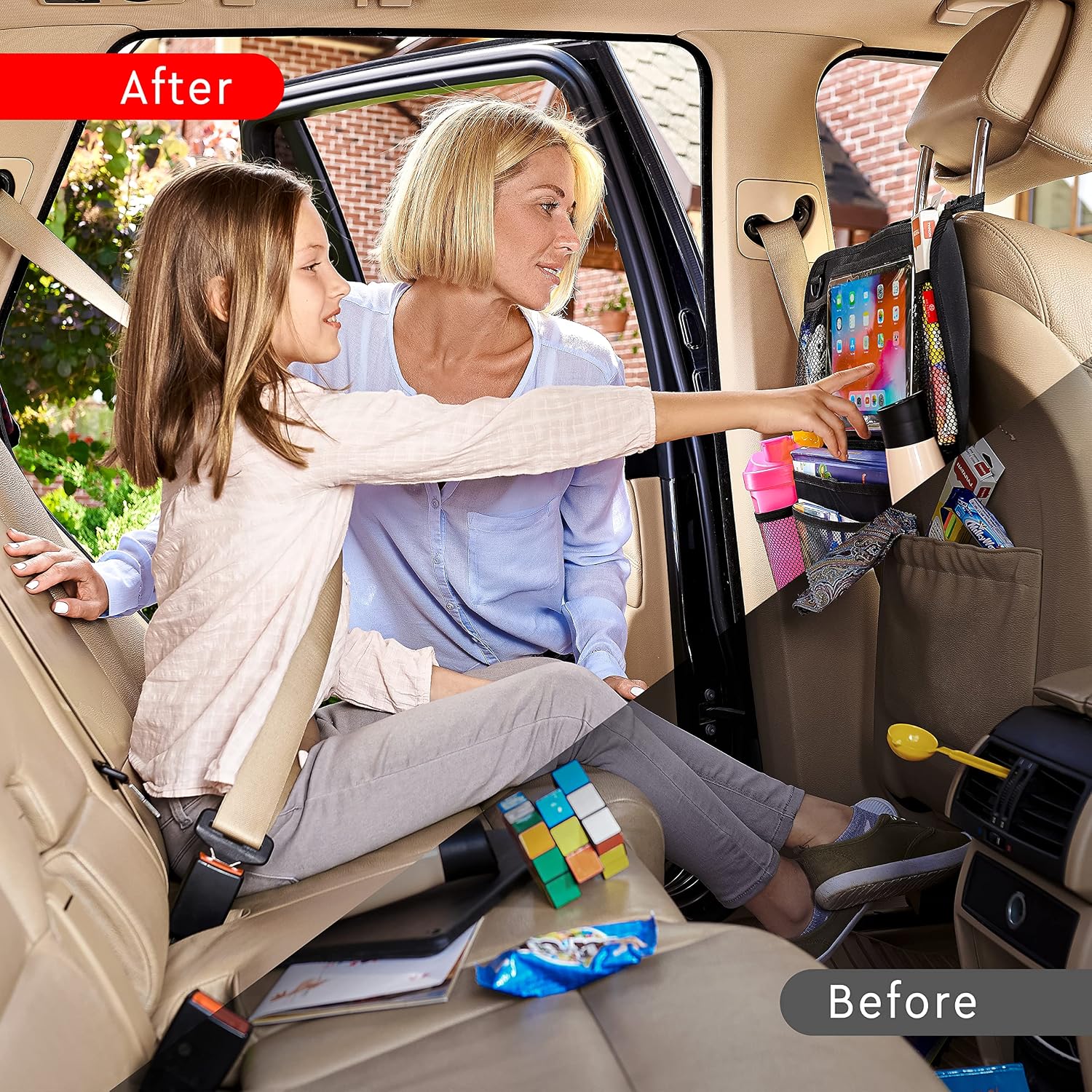 Car Seat-Back Organizer — third-party reference view 3