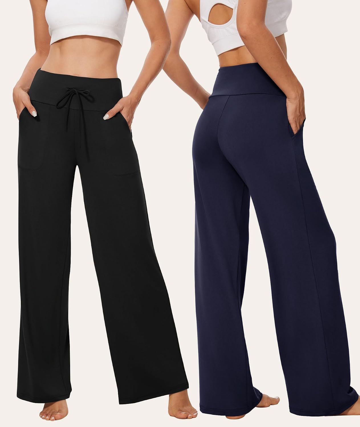 Wide-Leg Lounge Pants — third-party reference view 2