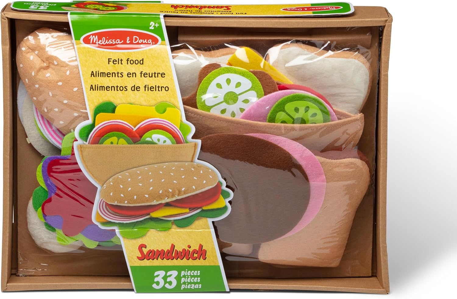 Felt Play Food Set — third-party reference view 3