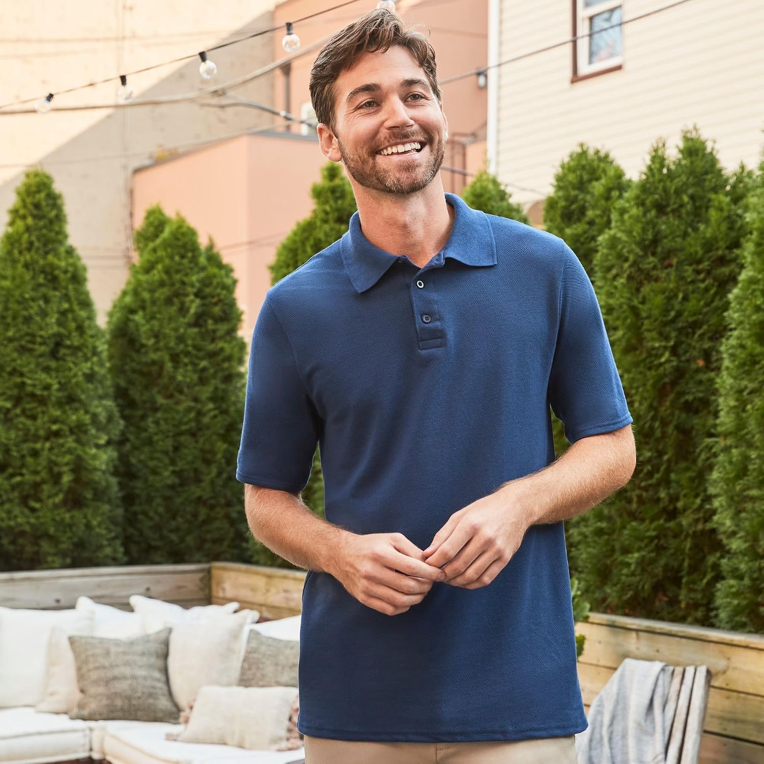 Short Sleeve Polo Shirt - view 3