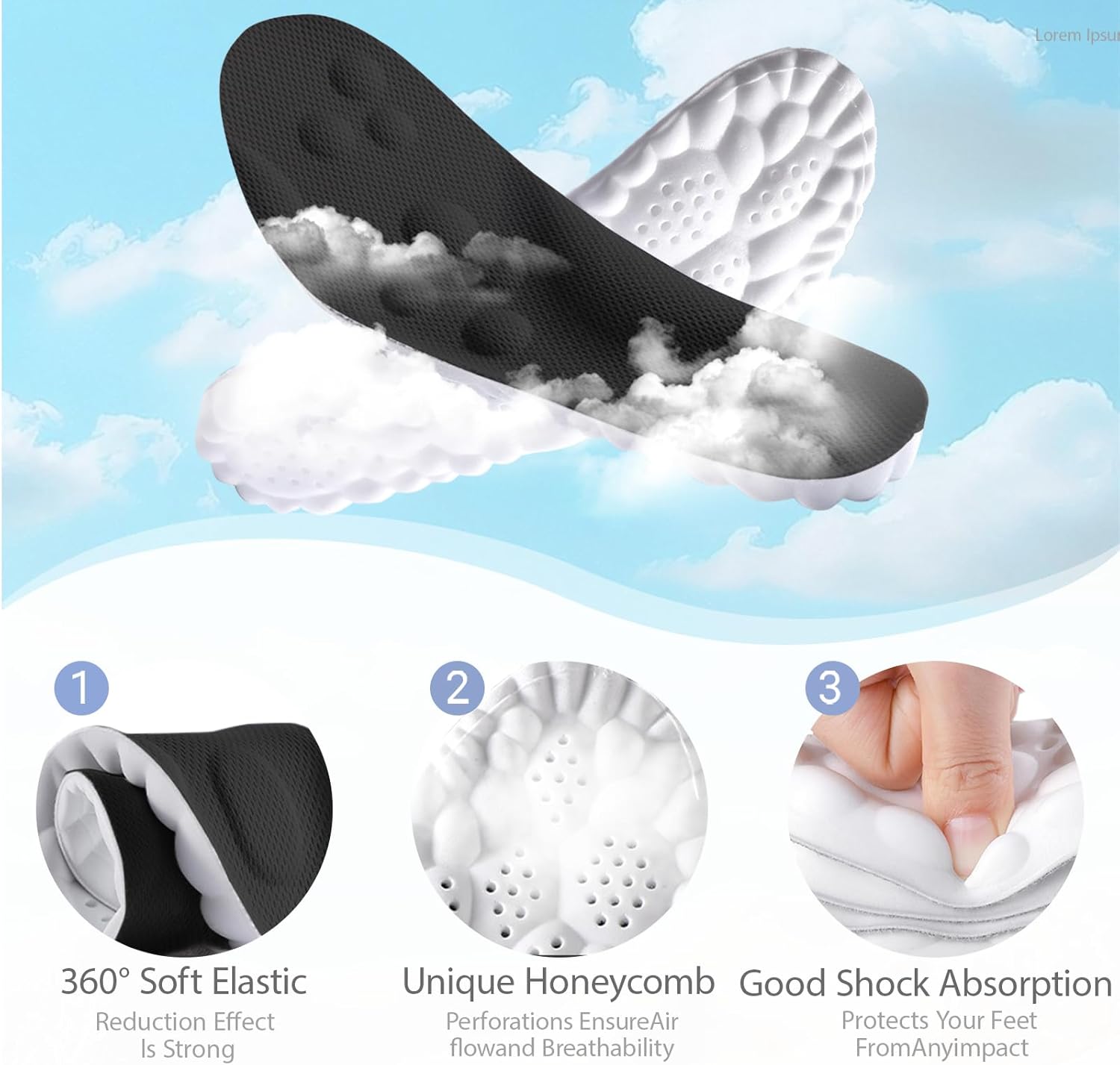 Memory Foam Shoe Insoles - view 3