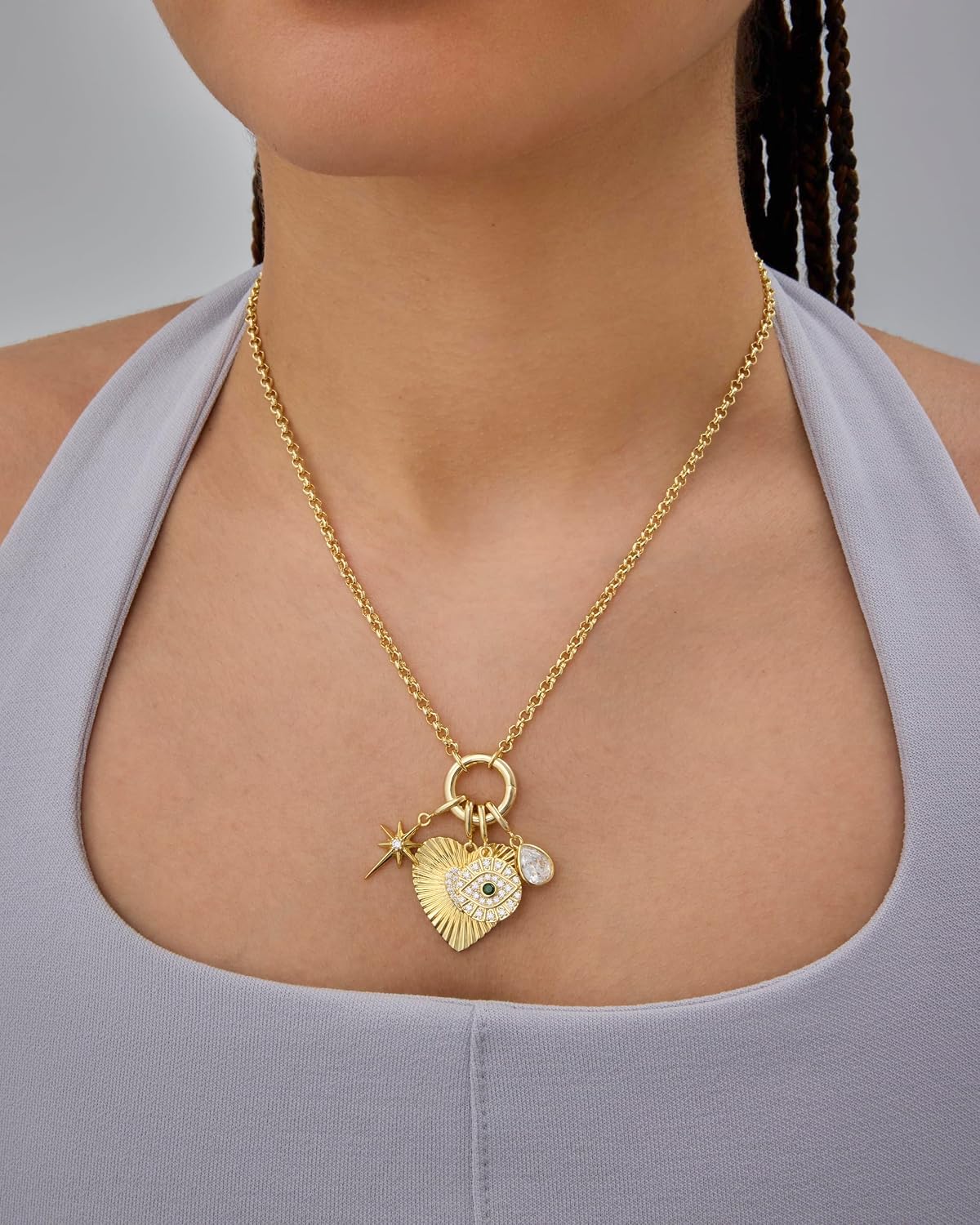 Charm Pendant Necklace - view 2