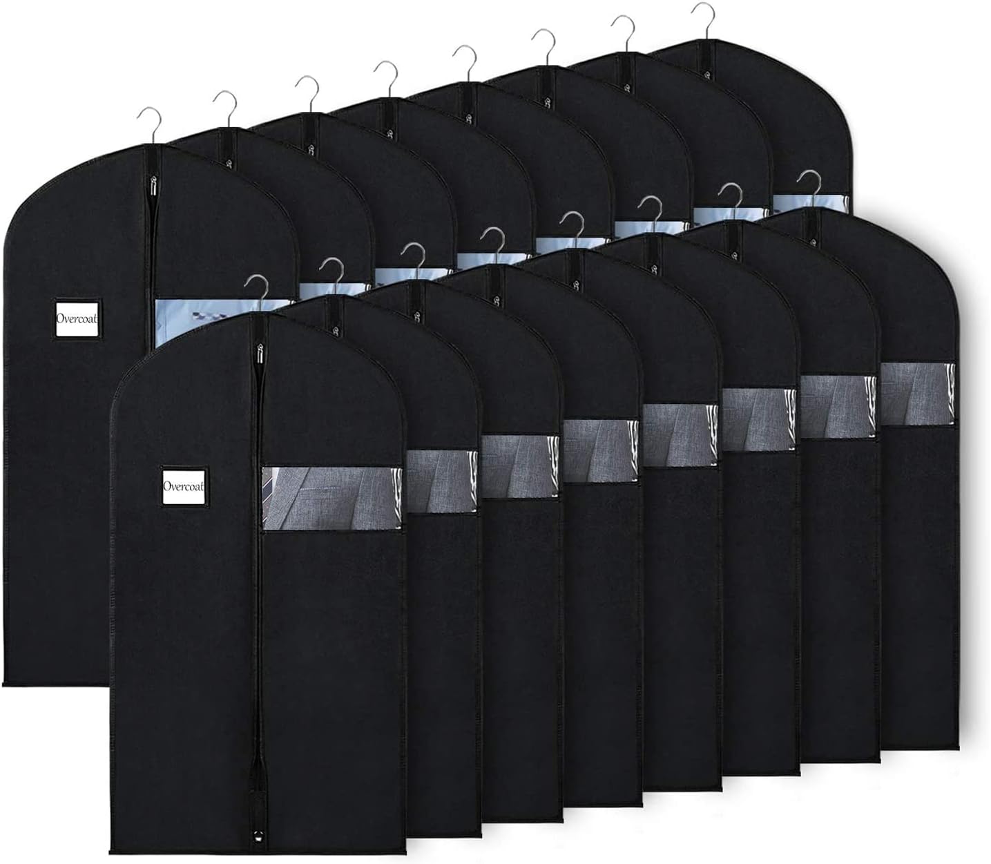 Suit Garment Covers — Apparel Stores and Dry Cleaners