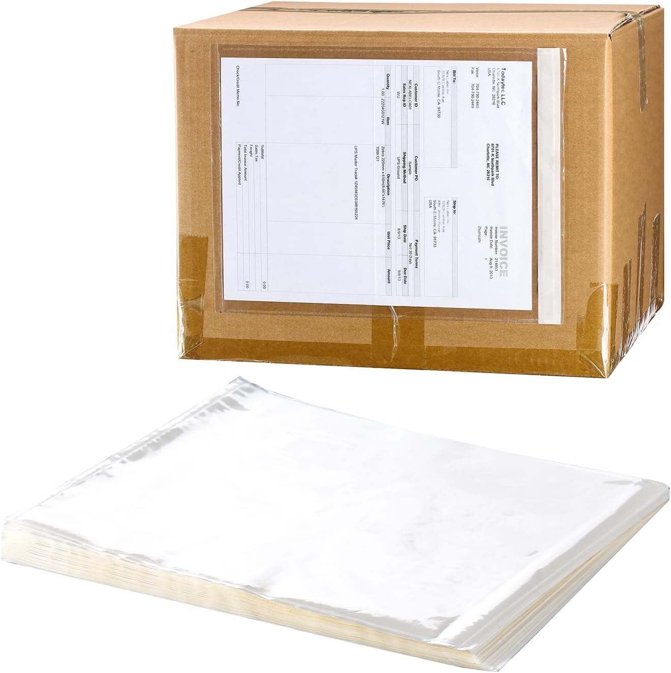 Packing List Document Envelopes — Warehouse Dispatch