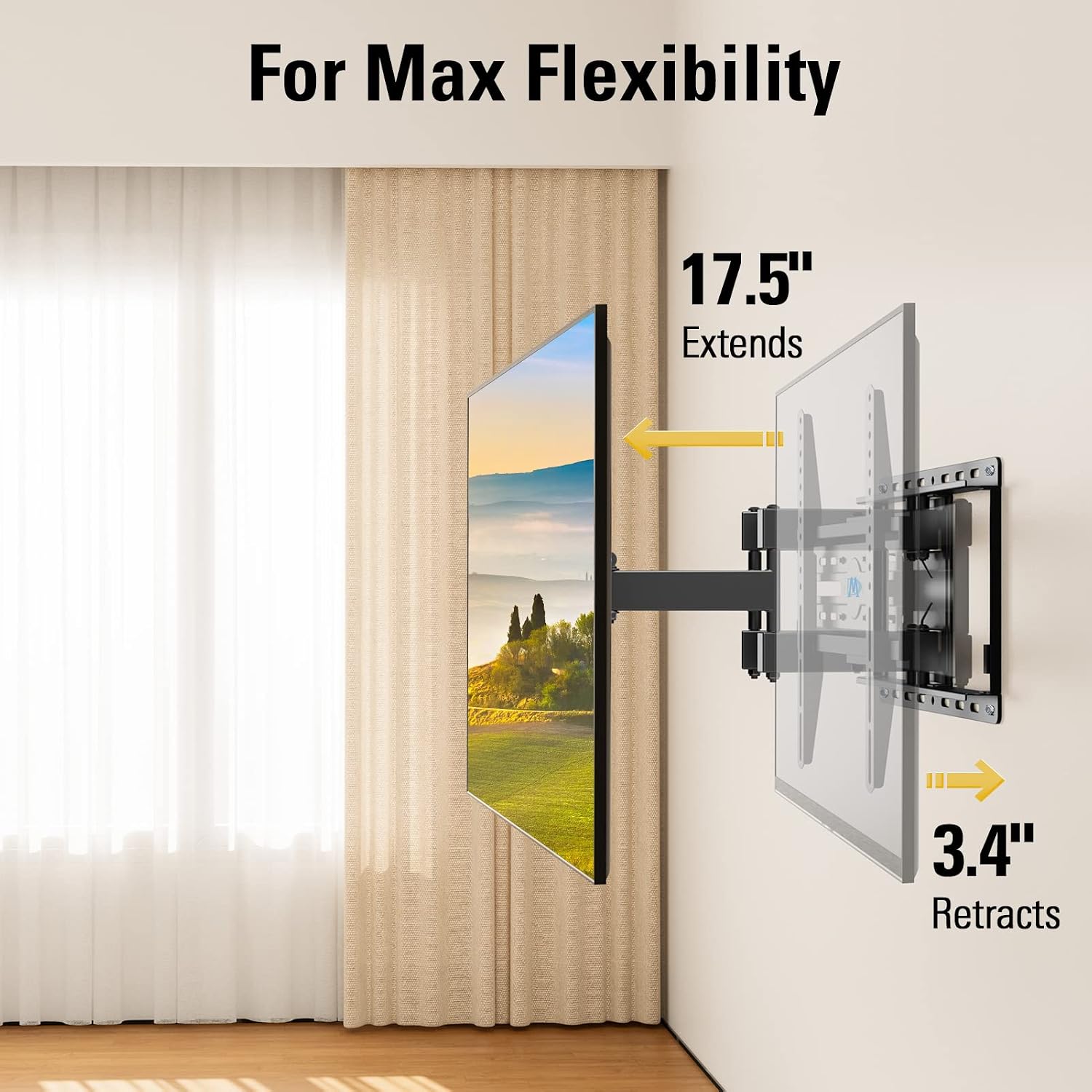 Full Motion TV Wall Brackets - view 2