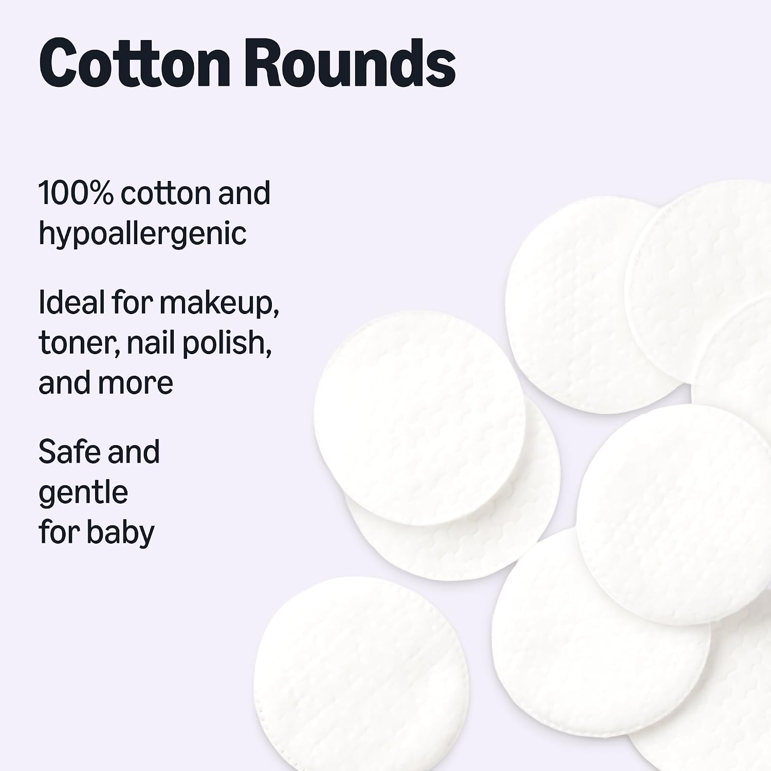 Cotton Cosmetic Rounds - view 3