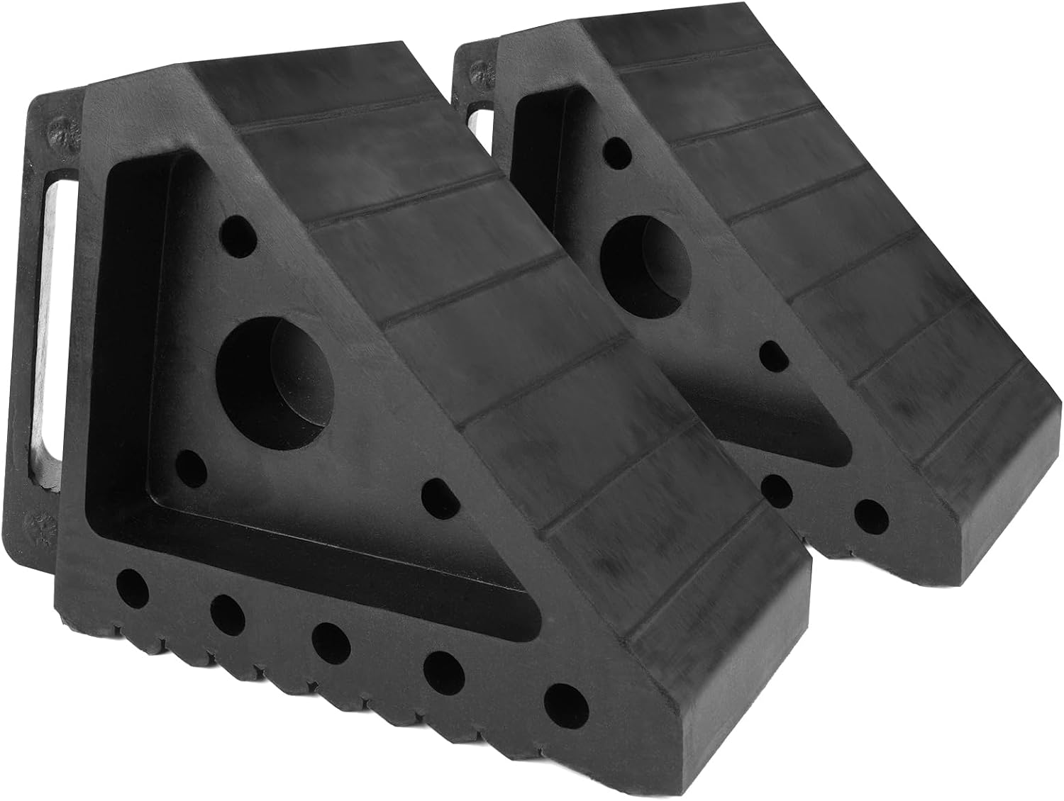 Rubber Wheel Chock Pairs for B2B Sourcing