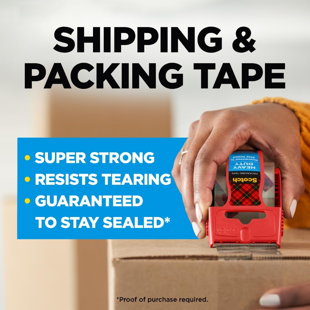 Clear Carton Sealing Tape - view 2