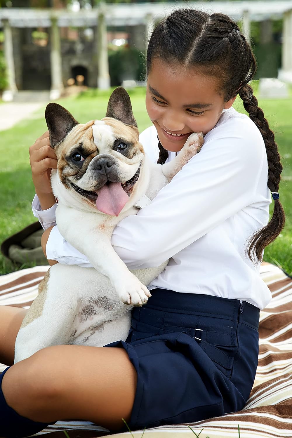 Pleated School Uniform Skorts - view 3
