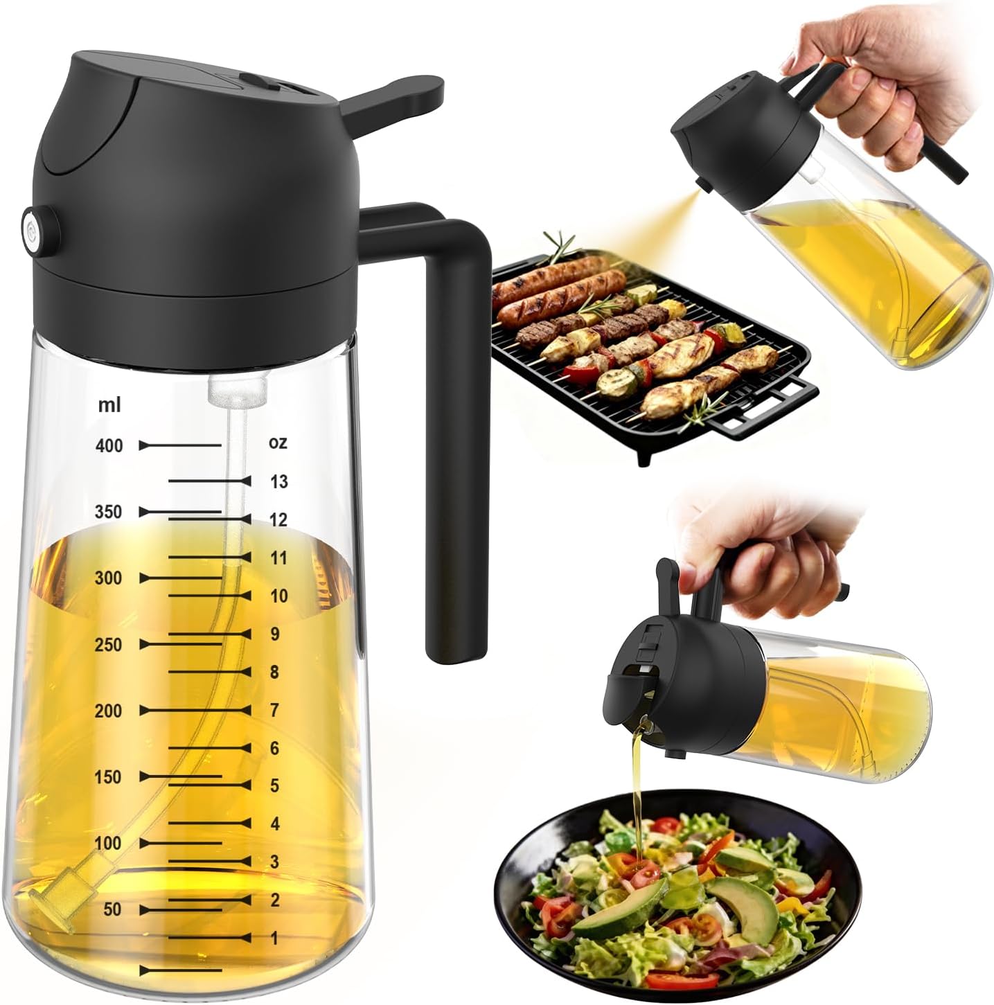 Glass Oil Sprayer Dispensers for B2B Sourcing
