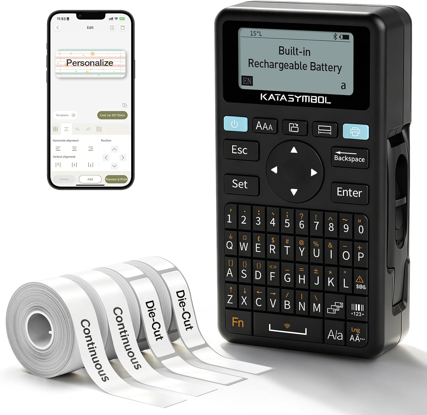 Portable Keyboard Label Printers for B2B Sourcing