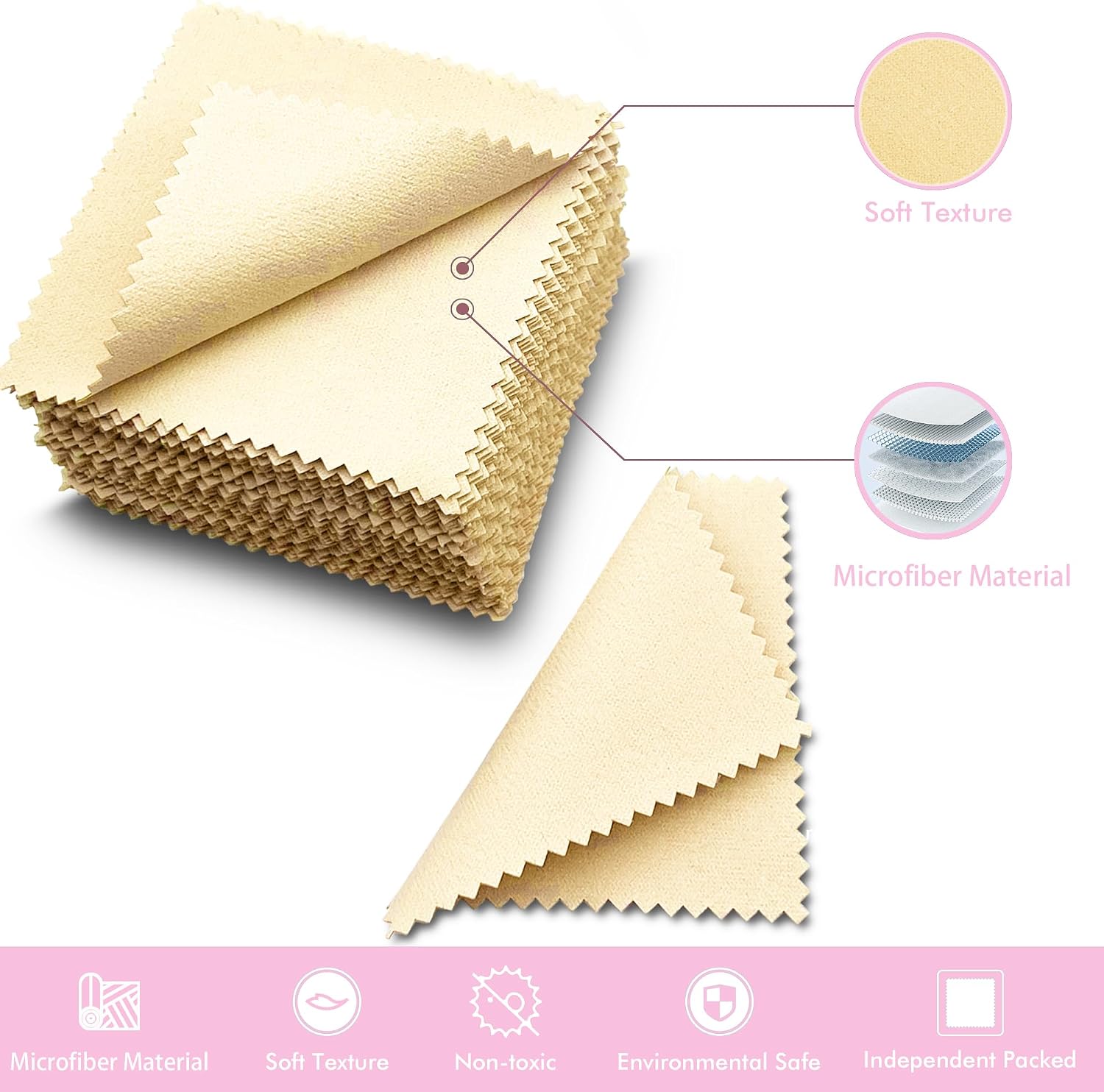 Jewelry Polishing Cloth Packs - view 3