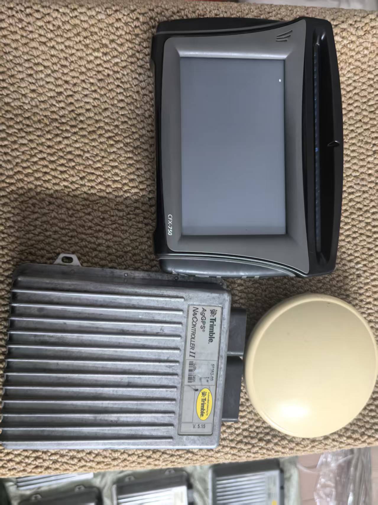 Trimble CFX-750 Display with NavController II and Antenna - Sourcing Inquiry